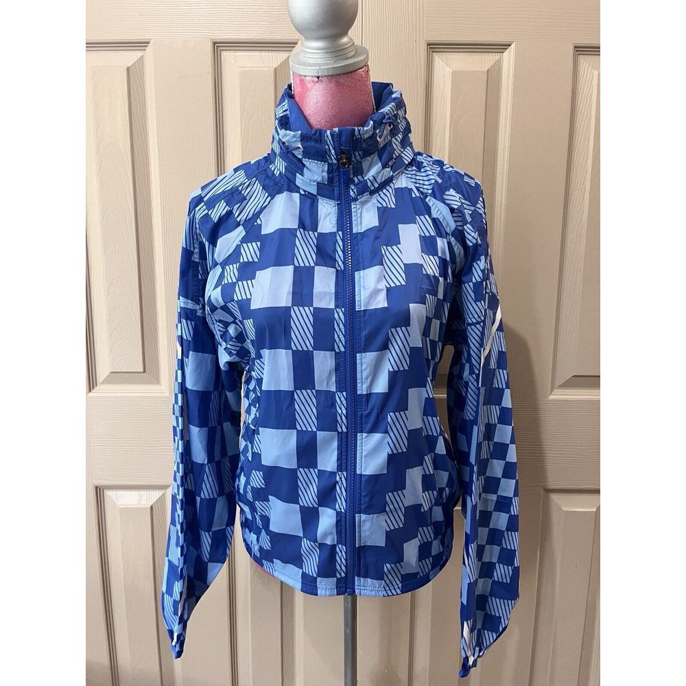 New Sweaty Betty Blue Pack Away Jacket‎ Womens S